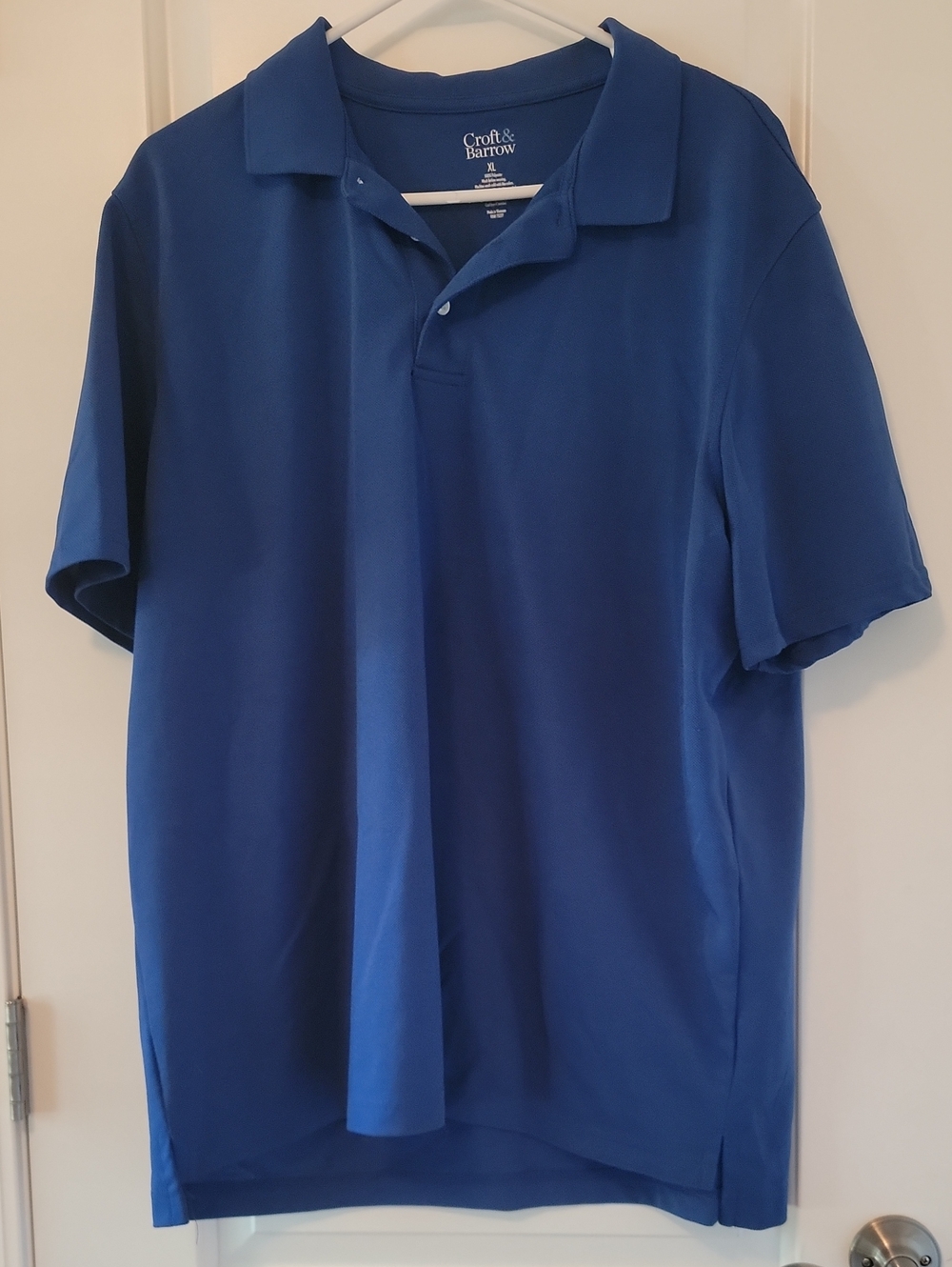 croft & barrow Royal Blue Men's Polo Shirt Size XL